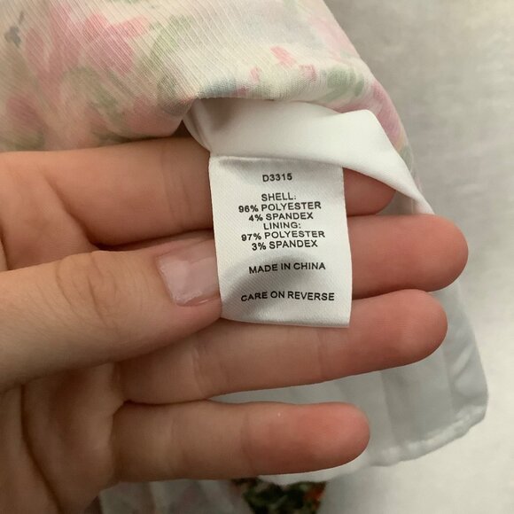 Alexia Admor Monica Floral Print Belted Maxi Dress Women Size Large - Picture 5 of 10